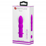 Pretty Love Wyatt Purple - Vibrator Anal cu 10 Funcții, 11,5 cm, Orion