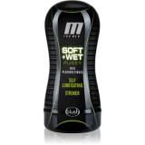 Blush M For Men Soft and Wet Pussy flesh masturbator Green 17,8 cm