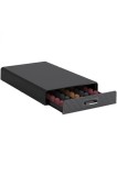 Cumpara ieftin Suport sertar capsule Nespresso, universal, 50 capsule, negru