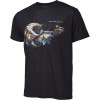 TRICOU SAVAGE GEAR CANNIBAL BLACK MAR. XL