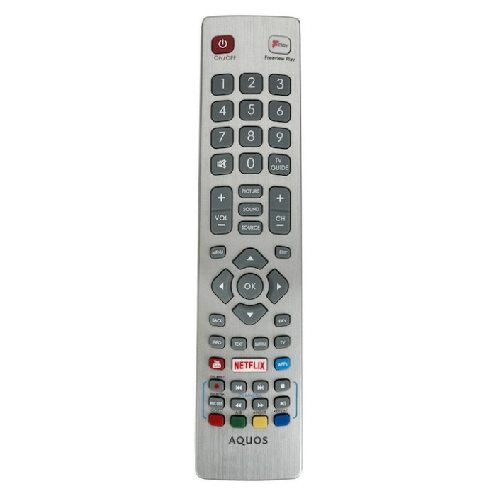 Telecomanda originala LCD/LED SHARP SHW/RMC/0121N