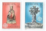 |Andorra, posta spaniola, Europa CEPT, 1974, MNH, Nestampilat