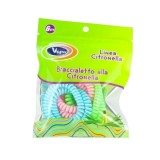 Set 6 bratari anti tantari Citronella cu silicon parfumat Vapa DNC63414
