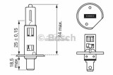 Bec Bosch H1 Plus 30 12V 55W 1 987 302 012