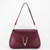 Cumpara ieftin Geanta burgundy din piele naturala 1755 125