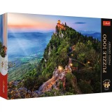 Puzzle Trefl 1000 Premium Plus Photo Odyssey Turnul Cesta San Marino, TREFL 1000P