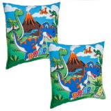 Set 2 perne decorative dinozaur YLOTECH&reg; 30x30cm