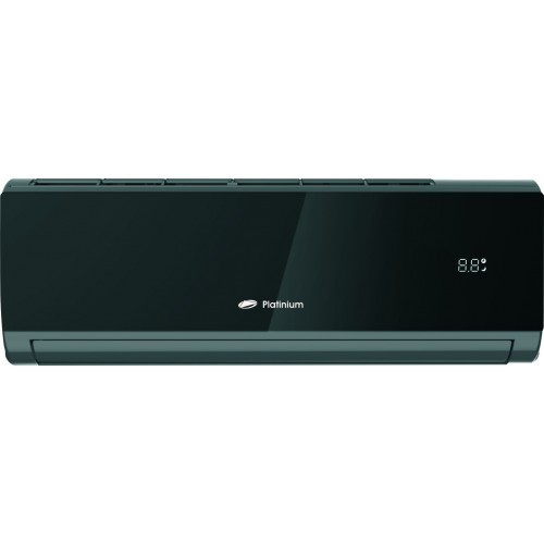 Aer conditionat PLATINIUM BLACK MIRROR, 12000Btu, Wifi, Auto-Restart, Clean, I Set, I Feel, Eco, Design modern, Negru, Inverter, R32,