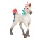 Unicorn in miniatura, din plastic, inaltime 9 cm, multicolor