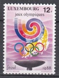 Luxembourg 1988 - Jocurile Olimpice - Seul 1988, MNH