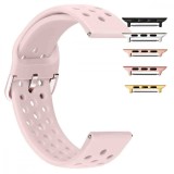 Cumpara ieftin Curea din silicon, compatibila Apple Watch 9|8|7|6|5|4|3|2|1 Series, 49mm|45mm|44mm|42mm, Roz