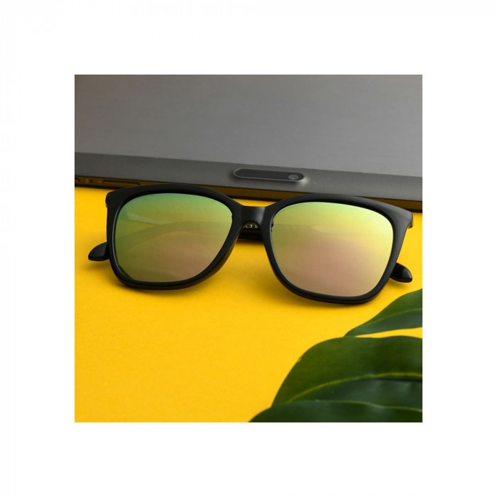 Ochelari De Soare De Dama Retro Square Sunny Galbeni