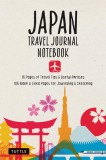 Japan Travel Journal: Useful Japanese Phrases, Travel Guide with Maps and 106 Blank Pages for Journaling, Sketching or Notes