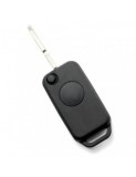 Carcasa cheie tip briceag 1 buton, lama 2 piste pentru Mercedes Benz