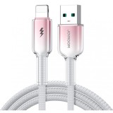 Cablu Date si Incarcare USB-A - Lightning Joyroom S-A42, 18W, 1.2m, Alb