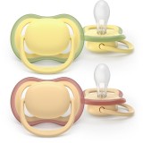 Philips Avent Ultra Air SCF087/07 0-6m suzetă Neutral 2 buc