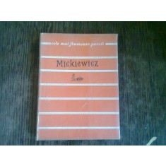 MICKIEWICZ - POEZII