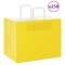 vidaXL Pungi de h&acirc;rtie 250 buc cu m&acirc;nere galbene 32x22x24 cm 4102015