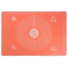 Covoras, plansa, masa, pentru framantat, silicon, rosu, 64x45 cm, MagicHome, Magic Home