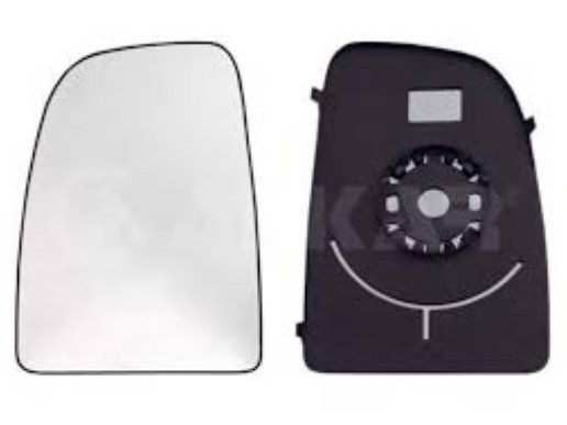 Geam oglinda Fiat Ducato (250) 09.2006-2014, Ducato 2014-, Citron Jumper 2006-2014; Jumper 2014-, Peugeot Boxer 2006-2014, Boxer 2014- Dreapta, Crom,