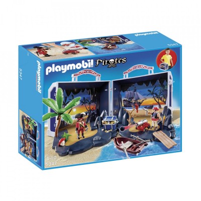 Joc Playmobil - Set mobil insula piratilor foto