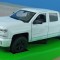 Macheta Chevrolet Silverado 2017 Truck alb - Welly NEX 1/29