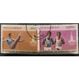 (STR3) Timbre serii Straine Mozanbic Olimpiada 1980