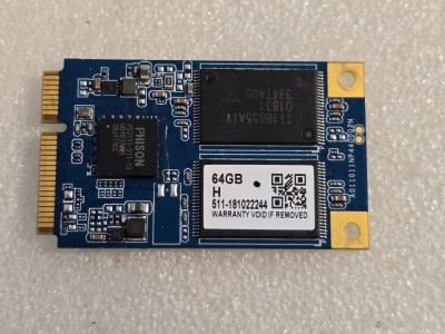 Solid-State Drive (SSD) Phison SSEP064GTB3C0-S11 64GB mSATA foto