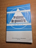 culegere - probleme de geometrie - pentru clasele 6 - 8 - din anul 1982