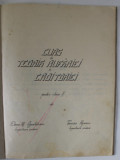 CURS DE TEORIA RUFARIEI SI CROITORIEI , PENTRU CLASA II de ELENA M. APOSTOLEANU si TEREZA POPESCU , CURS LITOGRAFIAT , EDITIE INTERBELICA , COPERTE RE