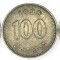 Coreea de Sud , lot 7 - 3 buc x 100 Won 1991 , 1992 , 1993