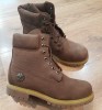Bocanci barbat TIMBERLAND 6 inch premium originali piele waterproof 41, Piele naturala, Coffee
