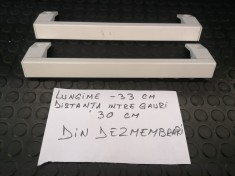Set manere combina frigider Gorenje RK6191AW , alb 30 cm intre gauri / C138