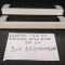 Set manere combina frigider Gorenje RK6191AW , alb 30 cm intre gauri / C138