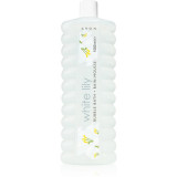 Avon Bubble Bath White Lily spuma de baie 1000 ml