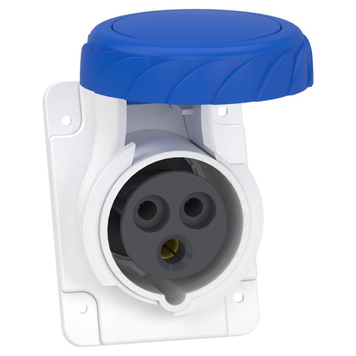 Priza industriala ST fixa 2P+E 16A Schneider 230V PKF16F723