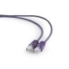 PATCH CORD UTP GEMBIRD Cat5e, cupru-aluminiu, 1 m, violet, AWG26, &quot;PP12-1M/V&quot; (timbru verde 0.08 lei)