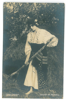3359 - ETHNIC, Romania - old postcard - used - 1924 foto