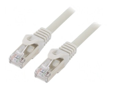 Patch cord S/FTP Cat6a Cu LSZH 5m Gri foto