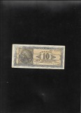 Rar! Grecia 10000000000 (10 miliarde) drahme drachmai 1944 seria275697