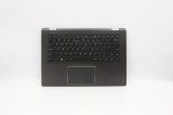 Carcasa superioara cu tastatura palmrest Laptop, Lenovo, Yoga 510-14ISK Type 80S7, 80UK, 5CB0L66122, AM1JE000120, 2FA1JE000D00, iluminata, neagra, lay