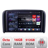 Navigatie Volvo S80 2004-2006 Edotec Kit-S80 8 core QLED 2K 16+512 360 Android Waze USB Navigatie Internet Youtube Radio CarStore Technology