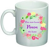 Cana alba personalizata &quot;Cea mai buna Nasa&quot;, INOVATIX&reg;. 330ml, Oem