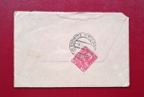 Plic circulat Austro-Ungaria, cu sigiliu poștal pe verso și timbru Austria 10 Heller-1900&ndash;1918, Stampilat