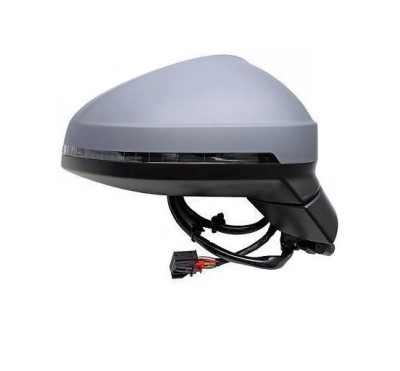 Oglinda usa exterioara Audi A4/S4 (B9), 11.2015-, partea Dreapta, reglare electrica; carcasa grunduita; incalzit; sticla asferica; geam cromat; rabat foto