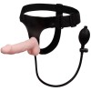 Strap-On Gonflabil Ultra Harness, Natural, 17 cm, Baile