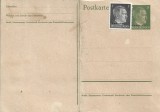 A4021N Carte poștală germană de ocupație, suprascris Ukraine, Al Doilea Război Mondial