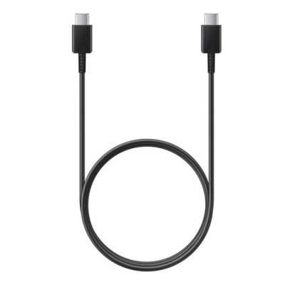 Cablu de Date USB-C la Type-C Fast Charging 3A, 1m - Samsung (EP-DA705BBEGWW) - Black (Bulk Packing) foto