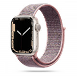 Curea Tech-Protect Nylon pentru Apple Watch 4/5/6/7/8/9/SE (38/40/41 mm) Crem