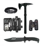Kit Supravietuire Extreme Survival Pack, 16 in 1, multifunctional, drumetii